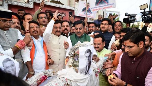 मिमिक्री विवाद पर सोनिया गांधी और राहुल गांधी पूरे देश से मांगे माफी, मप्र भाजपा अध्‍यक्ष ने की मांग