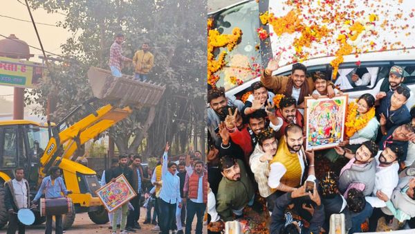 Satna News: राज्य मंत्री प्रतिमा बागरी के प्रथम नगर आगमन पर बुलडोजर से हुआ स्वागत, अस्पताल का किया निरीक्षण