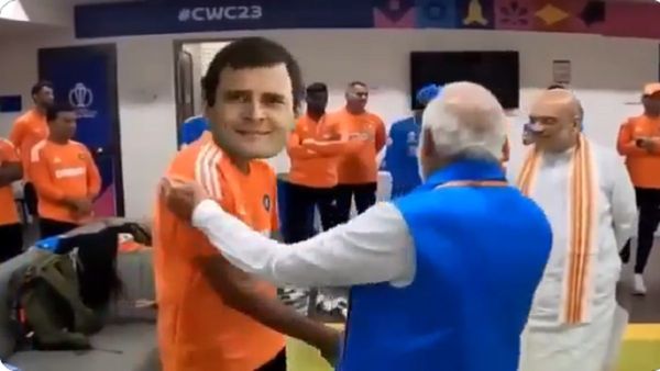 'क्या बाबू...मुस्कराइए देश देख रहा...,' क्या विपक्ष की हार के बाद कांग्रेस मुख्यालय पहुंच गए पीएम मोदी?