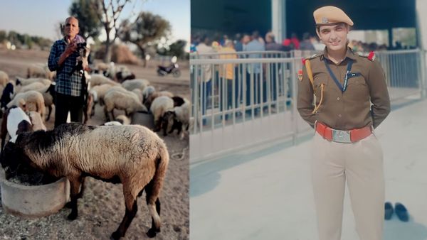 Success Story: भेड़ चराने वाले की बेटी चंदा गुर्जर बनी पुलिस अफसर, VDO से तय किया SI तक का सफर