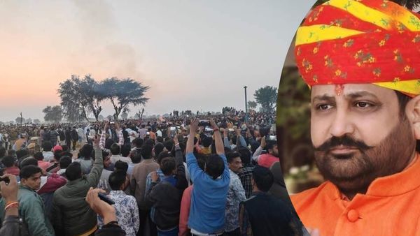 Rajasthan: सुखदेव सिंह की पार्थिव देह पंचतत्‍व में विलीन, 'दादा अमर रहे' के नारों से गूंजा गांव गोगामेड़ी