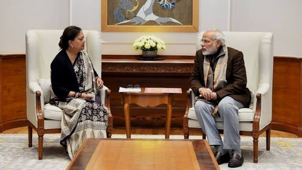 Rajasthan CM Face: सीएम की घोषणा से पहले दिल्‍ली पहुंचीं वसुंधरा राजे ने जमकर कीं PM मोदी की तारीफ