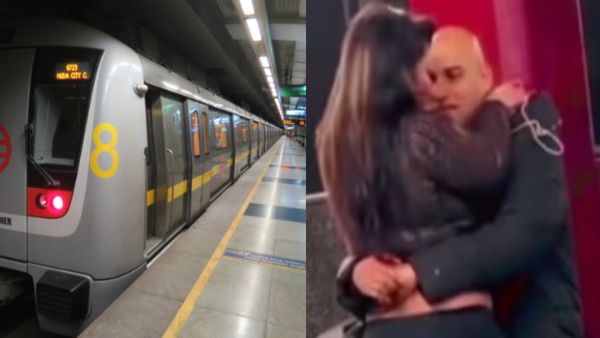 दिल्ली मेट्रो में एक बार फिर शर्मनाक हरकत! ढेरों लोगों के सामने कपल का वीडियो हुआ VIRAL 