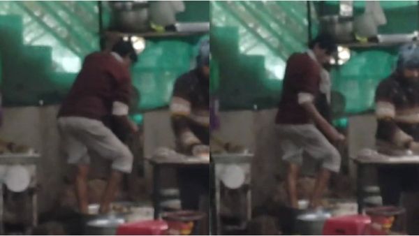 पैरों से कुचल रहे समोसे का आलू! वीडियो वायरल होने के बाद पन्ना जिले के मशहूर दुकान पर छापा