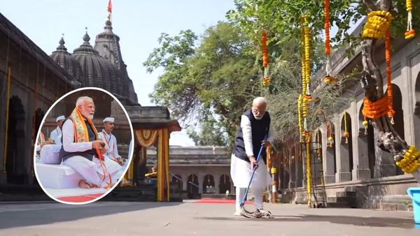 VIDEO: पीएम मोदी ने नासिक के मंदिर में की सफाई, राम मंदिर में प्राण-प्रतिष्ठा से पहले लोगों से की ये खास अपील