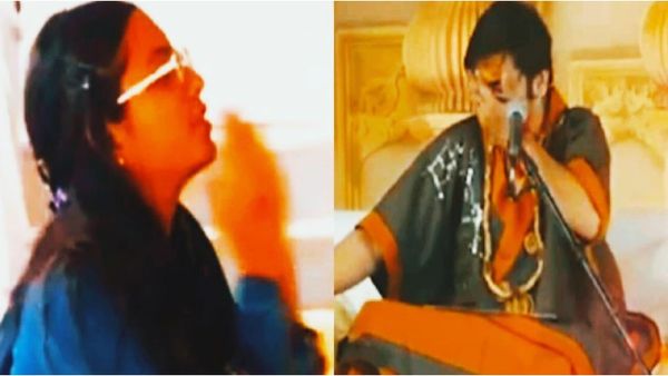 Dhirendra Shashtri को फ्लाइंग किस देती लड़की का वीडियो वायरल, बाबा का रिएक्शन हो रहा ट्रोल, VIDEO