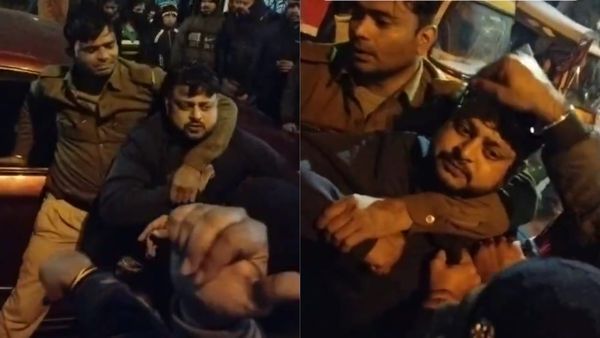 Gwalior news: ई-रिक्शा वाले को पीट रहे थे पुलिस वाले, लोगों ने बीच सड़क पर की जमकर कुटाई का वीडियो वायरल