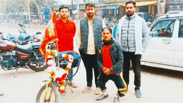 दोनों पैरों से विकलांग फिर भी रामलाल के दर्शन करने साइकिल से निकल पड़ा अयोध्या, 1000 किमी की करेगा यात्रा