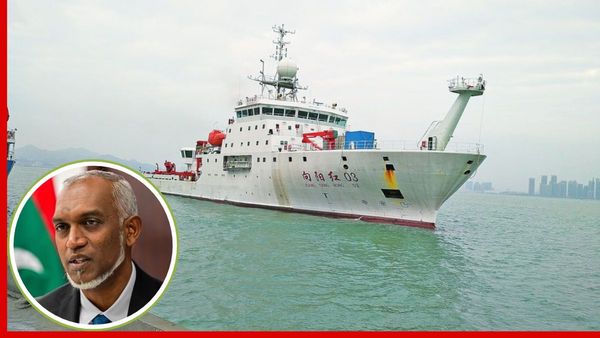 चीनी जासूसी जहाज को मालदीव ने हिंद महासागर में बुलाया... भारत से दुश्मनी निकालने में जुटे मोहम्मद मुइज्जू!