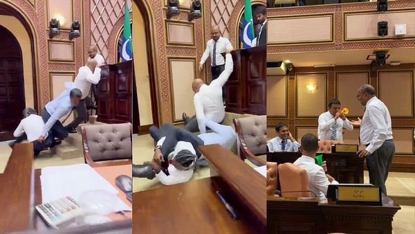 Maldives: मालदीव की संसद में जमकर हाथापाई, स्पीकर के साथ बदसलूकी, क्या भारत से है कोई कनेक्शन?
