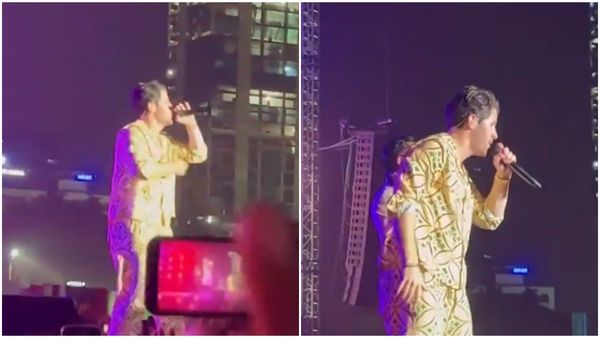 Nick Jonas ने कॉन्सर्ट के दौरान दिया फैंस को सरप्राइज, फैंस जोर से चिल्लाने लगे 'जीजू जीजू', वीडियो वायरल
