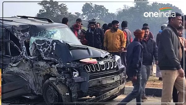 Azamgarh News: हाईवे पर ट्रक और स्कॉर्पियो में भीषण टक्कर, देखने वालों के खड़े हो गए रोंगटे