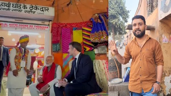 Watch: फ्रांसीसी राष्‍ट्रपति व PM मोदी को जयपुर में चाय पिलाने वाले दुकानदार ने बताई इनसाइड स्‍टोरी