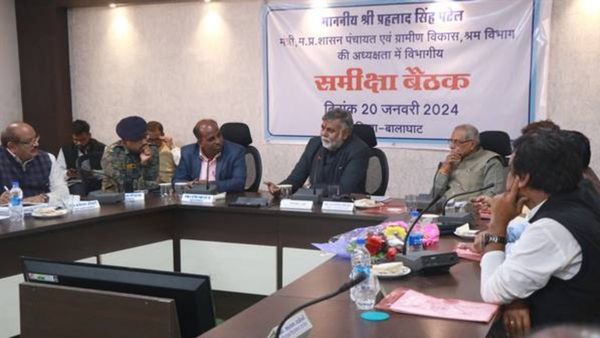 बालाघाट पहुंचे श्रम मंत्री प्रहलाद सिंह पटेल, कहा- महिलाओं को लेकर कही ये खास बात