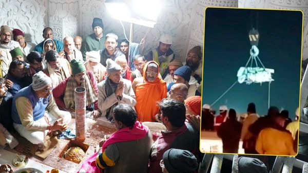 Ram Mandir: गर्भगृह में हुआ पूजन, क्रेन से मंदिर पहुंचे रामलला! 10 प्वाइंट में जानें क्या-क्या हुआ?