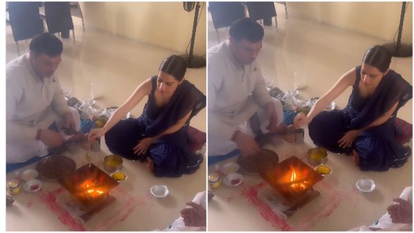 'ये हिंदू है या मुसलमान' उर्फी जावेद ने रामलला की प्राण प्रतिष्ठा के लिए कराया हवन, वीडियो देख फैंस रह गए दंग
