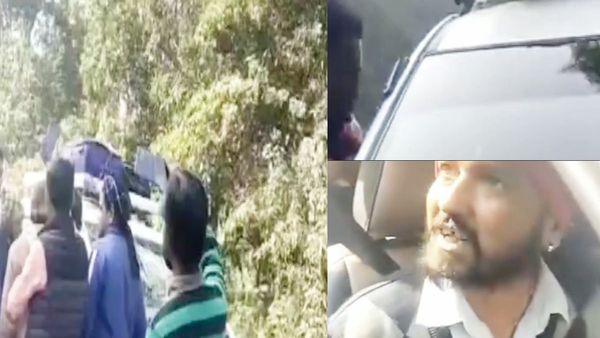 Viral video: चोरी छुपे सवारी लेकर जा रहा था टैक्सी ड्राइवर, ​प्रदर्शनकारियों ने पकड़कर कर दिया ये हाल