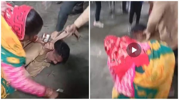 Sagar News: सागर में GRP कांस्टेबल के साथ मारपीट का वीडियो वायरल, आदमी और औरत ने मिलकर चप्पल से की पीटा