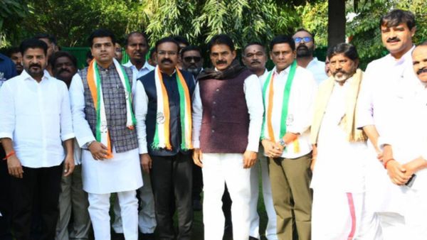 लोकसभा चुनाव से पहले पेद्दापल्ली सांसद वेंकटेश नेता के कांग्रेस में शामिल होने से BRS को झटका