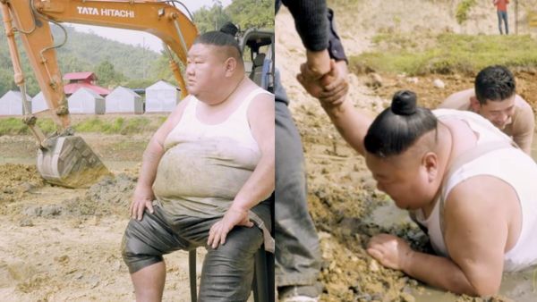 कीचड़ में जा फंसे BJP के ये 'भारी-भरकम' मंत्री जी! कोई बोला 'पांडा' तो किसी ने JCB से निकालने की दे डाली नसीहत