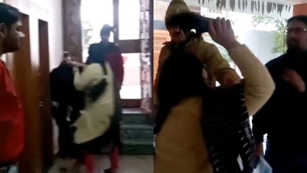 ‌Valentine Week: पति को गर्लफ्रेंड के साथ देख सिंघम बनी पत्नी, अकेले ही दोनों को चप्पल से पीटा, Video