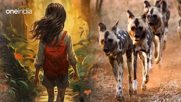 मिलिए मोगली गर्ल पार्ट-2 से...यूक्रेन में कुत्तों ने पाला! कच्चा मांस खाकर बचपन गुजारा