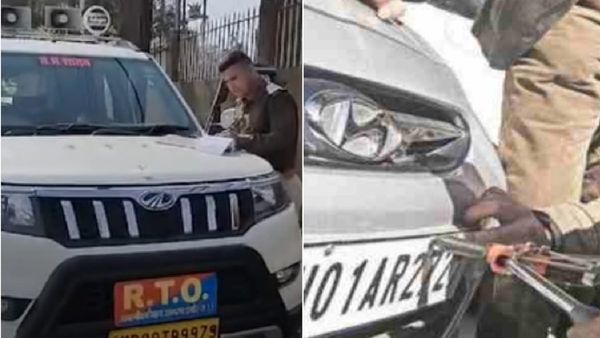 Indore news: हाई सिक्योरिटी नंबर प्लेट ना लगाने वालों पर कार्रवाई, इतने बने चालान