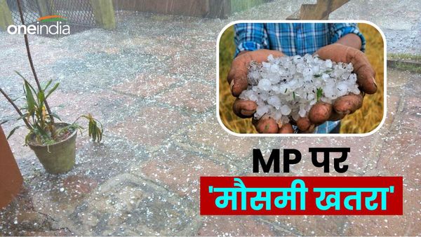 MP Weather: अभी नहीं टला 'मौसमी खतरा', इन जिलों में फिर बरसेंगे बदरा, ओले गिरेंगे