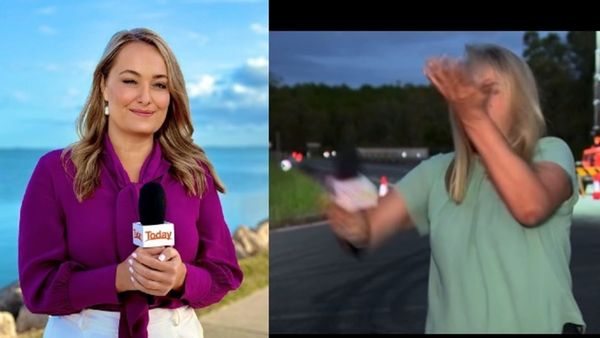 लाइव टीवी कैमरे के सामने महिला रिपोर्टर ने खुद को जड़ा थप्पड़, वीडियो हुआ वायरल