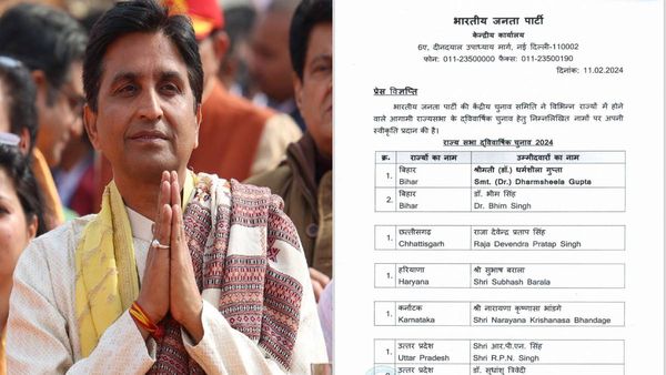 BJP ने राज्यसभा के लिए यूपी से फाइनल किए 7 नाम, क्या कुमार विश्वास को मिला टिकट?