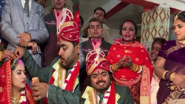 राधिका की मांग में सिंदूर भरते दिखे अनंत अंबानी! AI की गिरफ्त से नहीं छूट सका अंबानी परिवार, देखें VIDEO