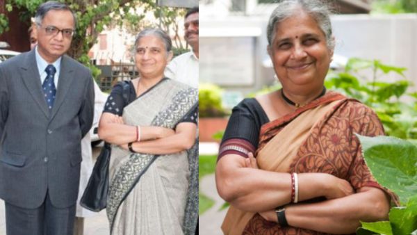 'बस कंडक्टर है क्या...' कैसी थी सुधा मूर्ति और नारायण मूर्ति की पहली मुलाकात? VIDEO देख आपकी भी छूटेगी हंसी