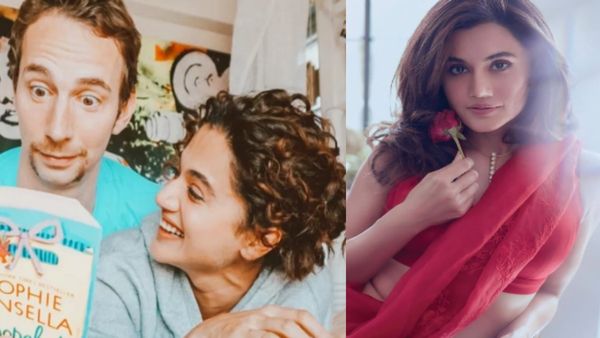 शादी की खबरों के बीच वायरल हो रही तापसी पन्नू की तस्वीर, क्या एक्ट्रेस ने मांग में भरा था सिंदूर या फिर...