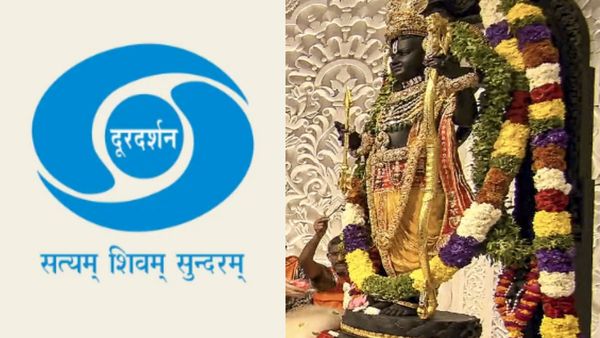 दूरदर्शन पर होंगे रामलला के दिव्य दर्शन, हर रोज सुबह 6.30 बजे नित्य आरती का होगा लाइव प्रसारण