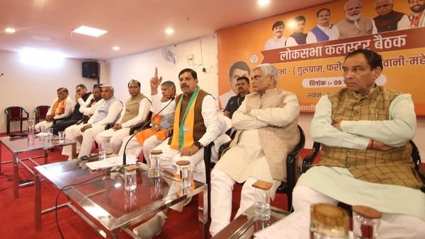 'PM मोदी के नेतृत्व में देश सुरक्षित', गरुग्राम में बोले एमपी सीएम मोहन यादव