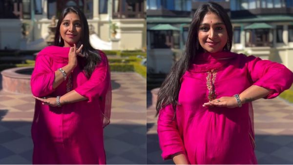 प्रेग्नेंसी के आखिरी दिनों में झूम-झूम कर नाची यह एक्ट्रेस, Video में यूं बेबी बंप फ्लॉन्ट करती नजर आई