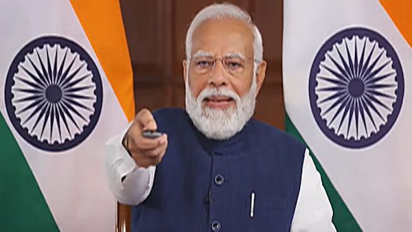 'न्यूक्लियर, स्पेस पॉवर...और टेक्नोलॉजी ड्रिवेन सेंचुरी', Semiconductor Fab की आधारशिला रखने के बाद PM मोदी