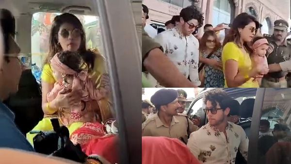 रामलला के दर्शन के लिए प्रियंका चोपड़ा पहुंचीं अयोध्या, पति निक जोनस-बेटी मालती मैरी का दिखा ट्रेडिशनल अवतार