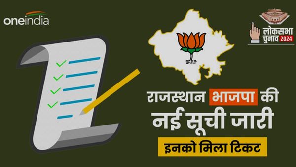 लोकसभा चुनाव 2024: राजस्‍थान में BJP उम्‍मीदवारों की नई सूची जारी, दौसा-करौली में इनको मिला टिकट