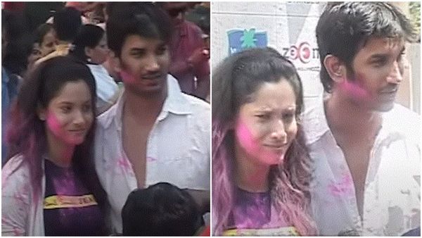 अंकिता लोखंडे के गालों पर सुशांत सिंह राजपूत ने लगाया गुलाल, वायरल हो रहा कपल का अनसीन वीडियो