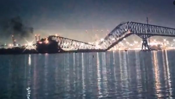 बाल्टीमोर ब्रिज से टकराए जहाज पर चालक दल के सभी 22 सदस्य भारतीय, बड़ी संख्या में मौत की आशंका