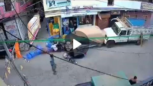 Bhopal News: लोडिंग वाहन के ड्राइवर ने क्लच की जगह दबाया एक्सीलेटर, कई गाड़ियों को मारी टक्कर, CCTV आया सामने