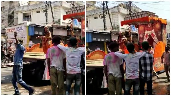 Bhopal News: भोपाल में नाचते गाते मनाया गया होली का पर्व, जगह-जगह निकला जुलूस