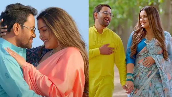 विदेश में 'संयोग' से मिले आम्रपाली और निरहुआ, सात समंदर पार का रोमांटिक Video आया सामने