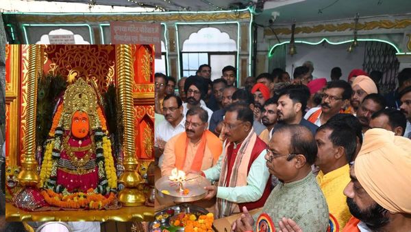 सीएम विष्णुदेव साय पहुंचे डोंगरगढ़, मां बम्लेश्वरी का दर्शन-पूजन कर मांगी छत्तीसगढ़ की खुशहाली