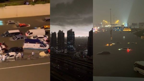 Dubai floods: दुनिया के सबसे 'अमीर रेगिस्तान' में बारिश का कहर, दुबई में रूका जिंदगी का पहिया, ओमान में 18 मरे