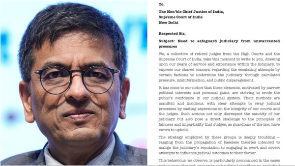 'जनता का विश्वास कम हो रहा, हम दबाव में हैं', 21 पूर्व जजों ने चीफ जस्टिस से जो कहा, वो आपको भी पढ़ना चाहिए