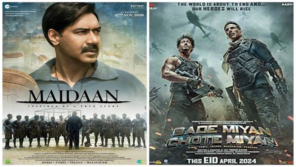 अक्षय कुमार-टाइगर श्रॉफ की 'बड़े मियां छोटे मियां' हुई फ्लॉप, अजय देवगन की 'मैदान' का भी बंटाधार