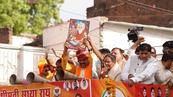 संध्या राय के समर्थन में भिंड पहुंचे CM मोहन यादव, कहा- ये प्रचंड जीत का शंखनाद है
