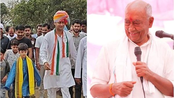 Rajgarh Loksabha: दादा दिग्विजय सिंह के लिए सहस्त्रजय सिंह ने संभाला मैदान, जनता से लिया आशीर्वाद